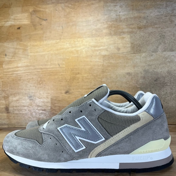 NEW New Balance 996 SUEDE Made in USA Mens Size 11 Shoes Sneakers Core Gray - Picture 6 of 13